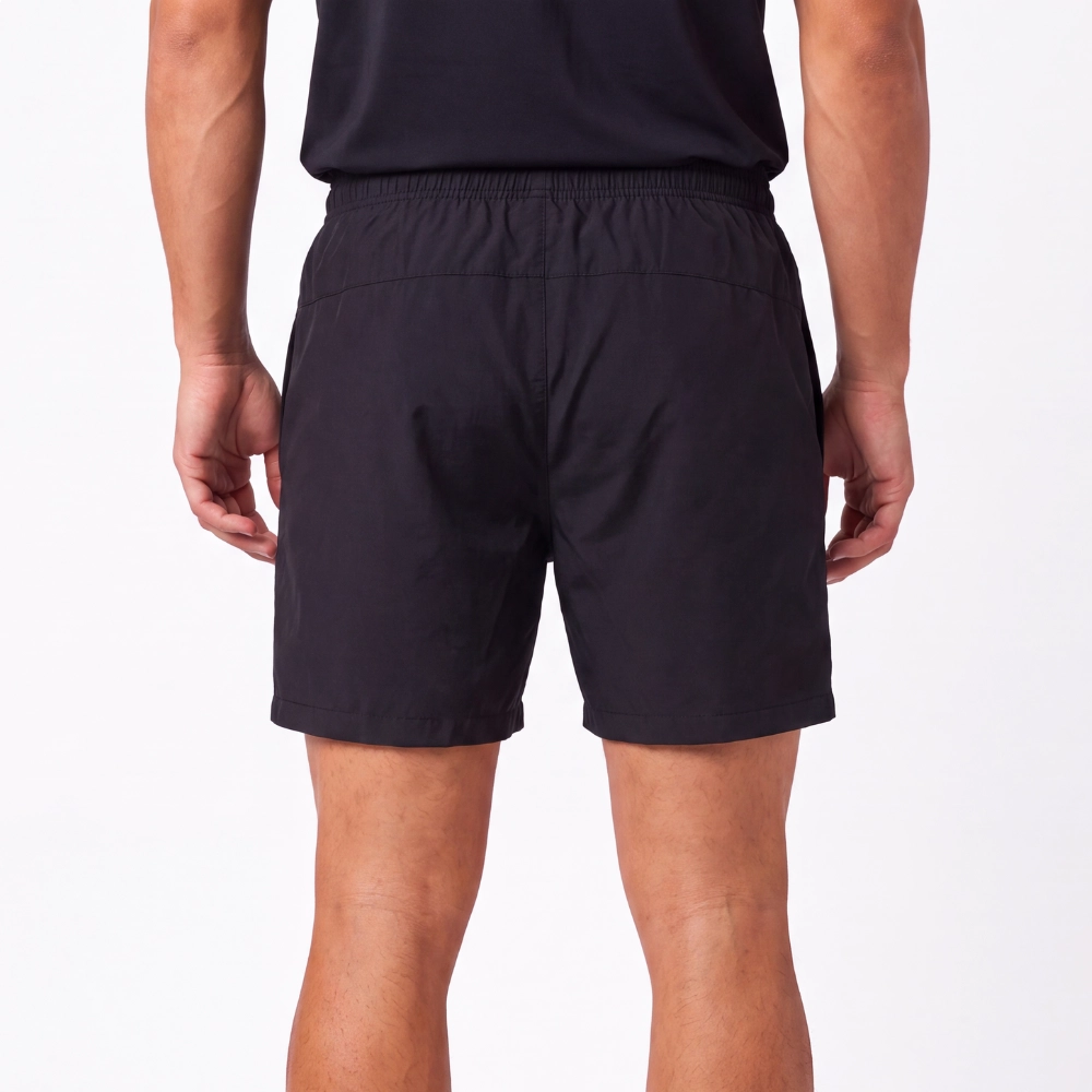 Bermuda Tag Emborrachada / Preto