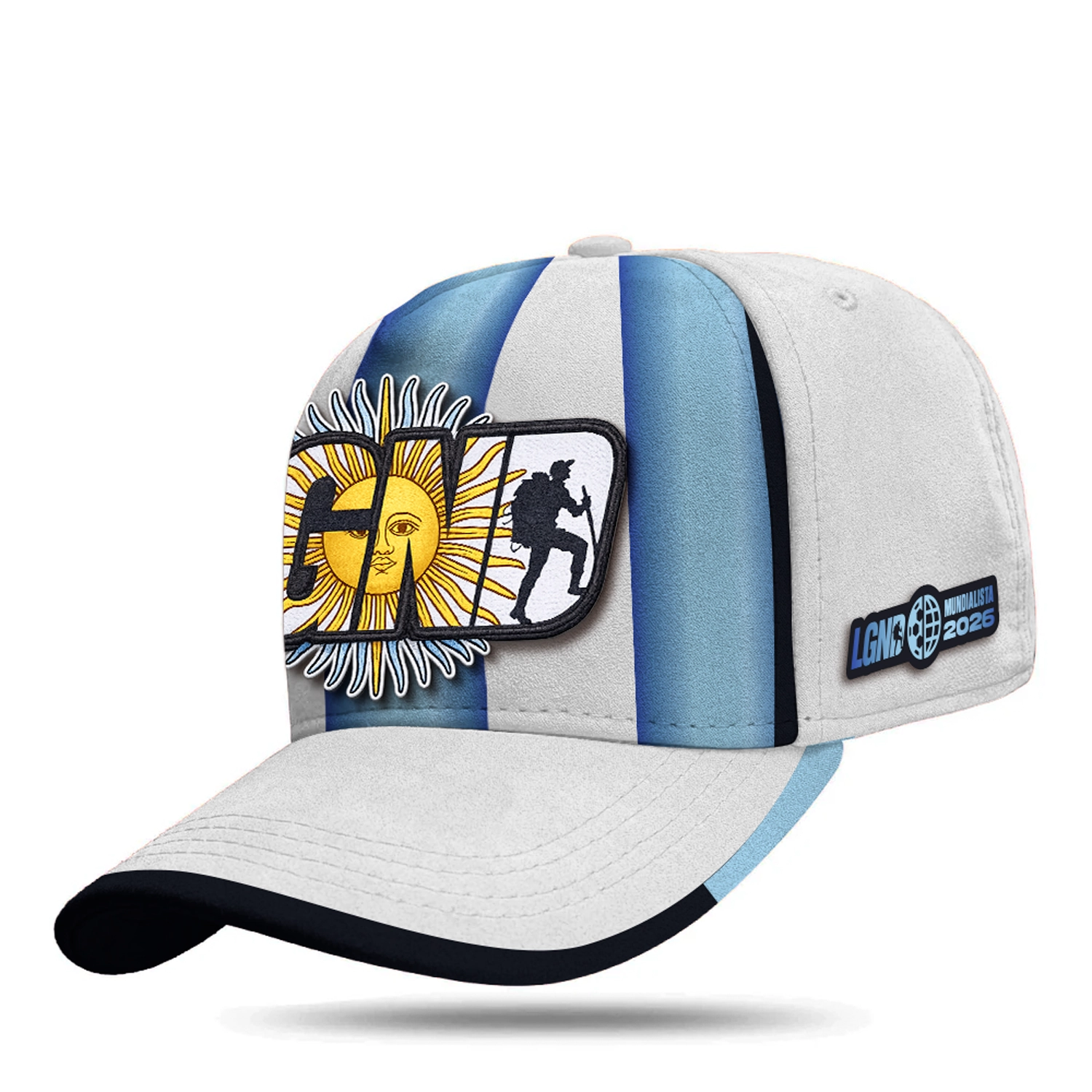 Boné Snapback Suede Argentina - Mundialista