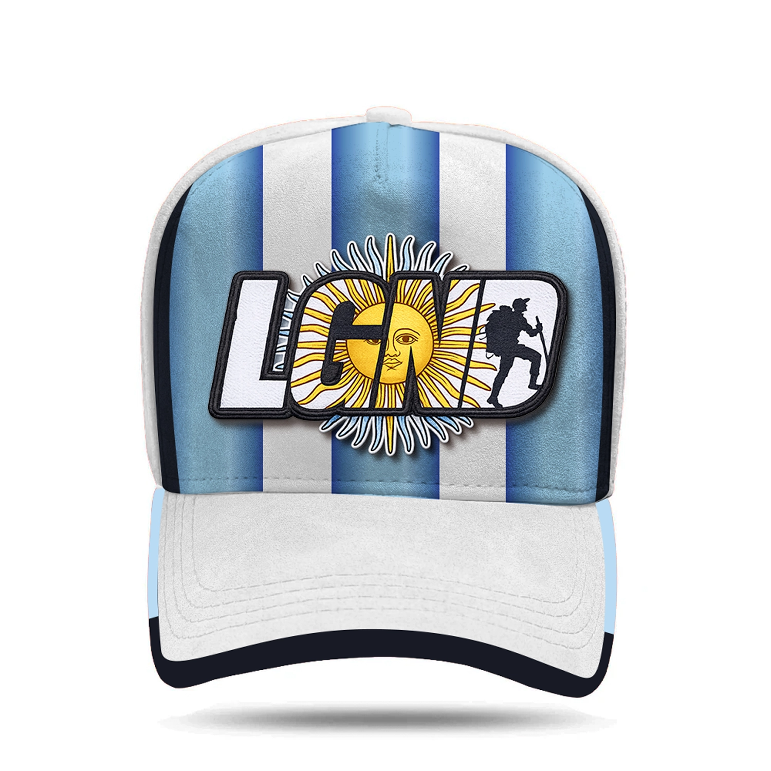 Boné Snapback Suede Argentina - Mundialista