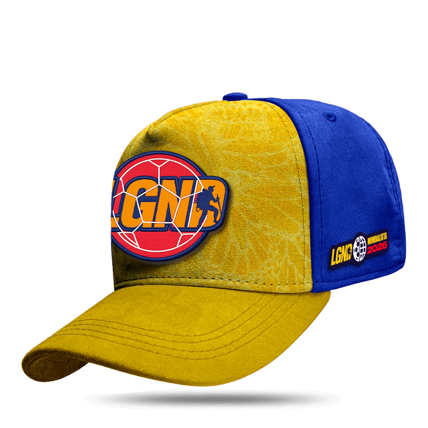 Boné Snapback Suede Colômbia - Mundialista