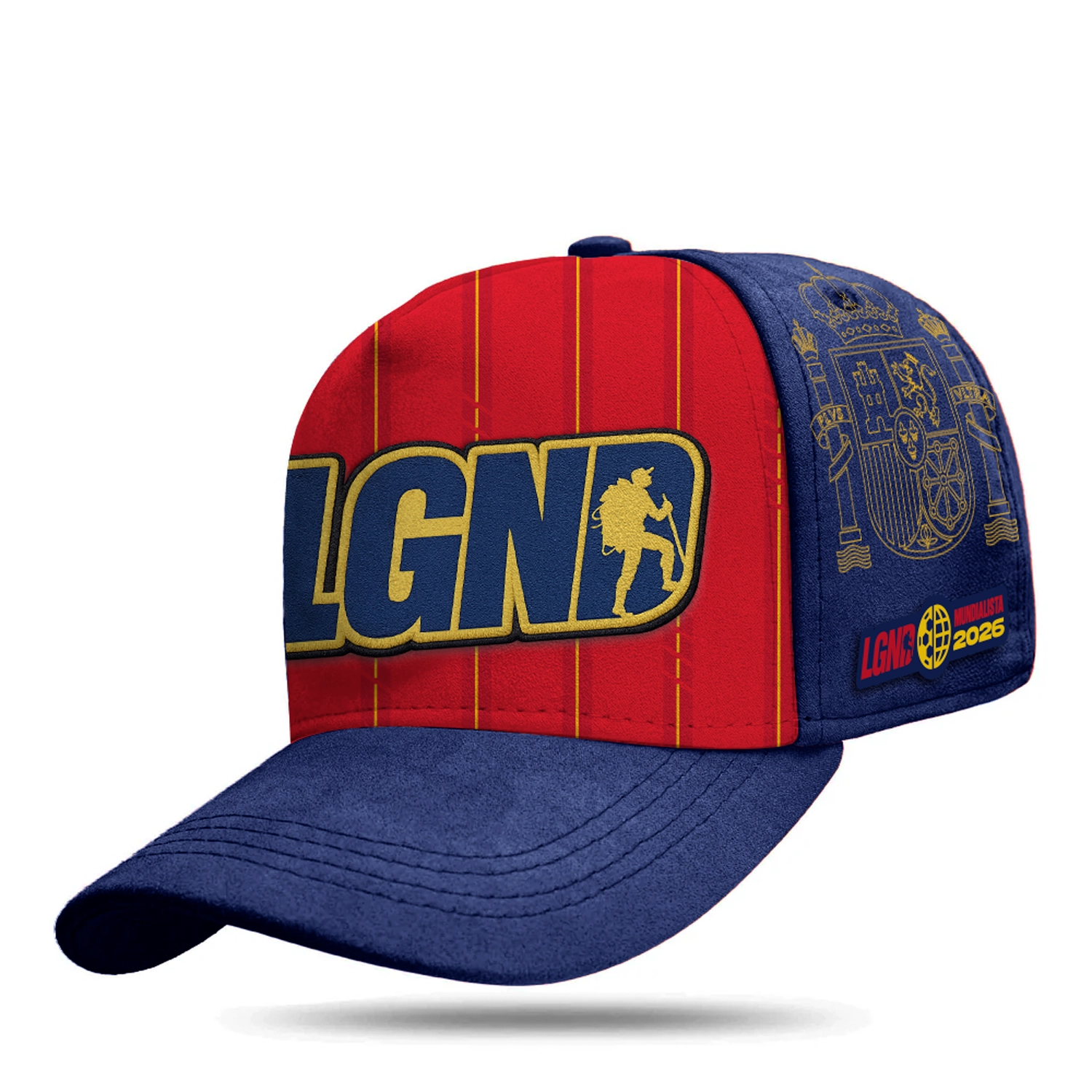 Boné Snapback Suede Espanha - Mundialista