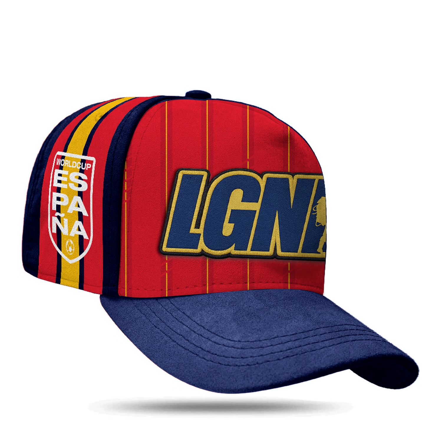 Boné Snapback Suede Espanha - Mundialista