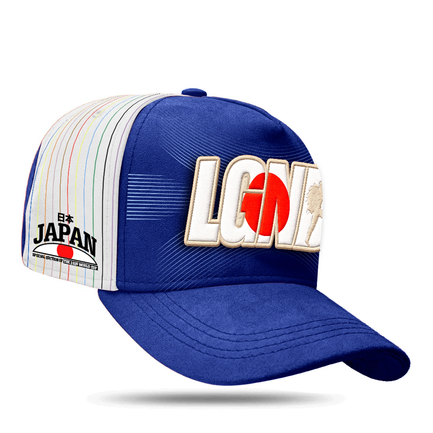Boné Snapback Suede Japão - Mundialista