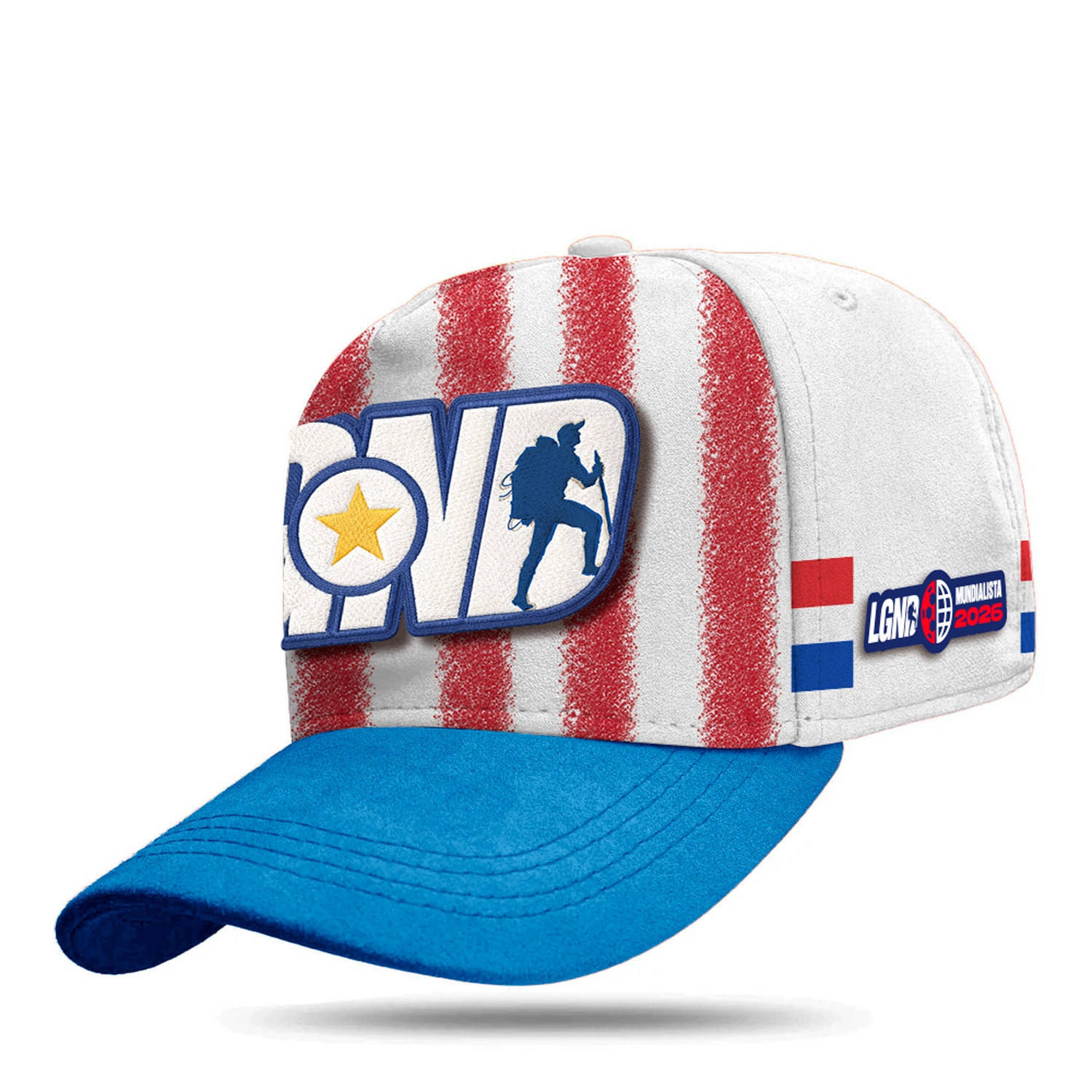 Boné Snapback Suede Paraguay - Mundialista