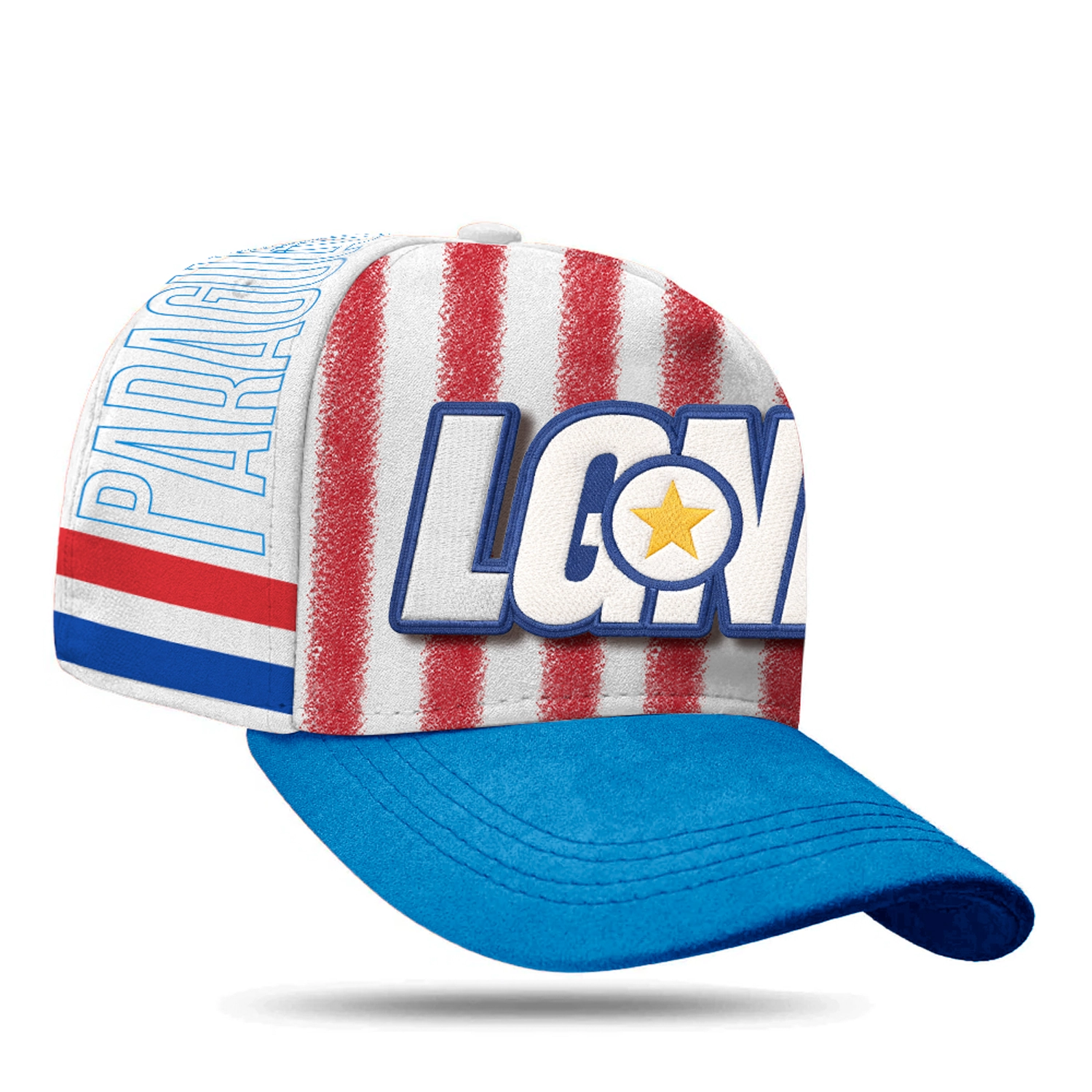Boné Snapback Suede Paraguay - Mundialista