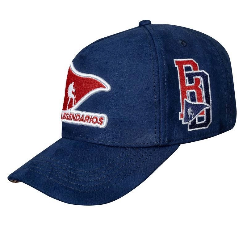 Boné Snapback Suede República Dominicana - Marinho