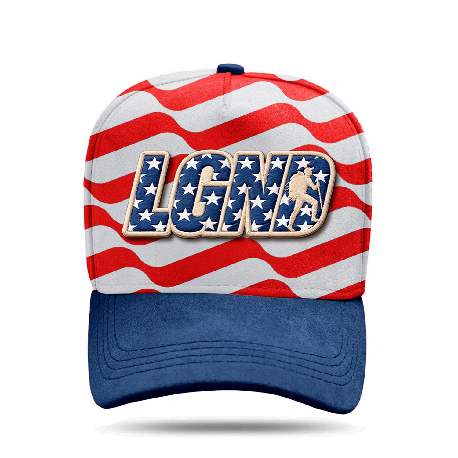 Boné Snapback Suede USA - Mundialista