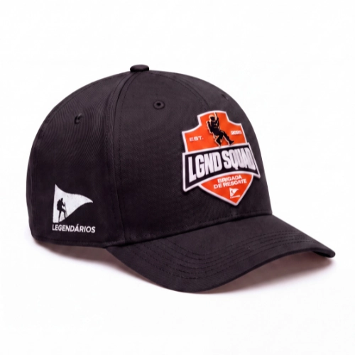 Boné Snapback LGND SQUAD - Preto