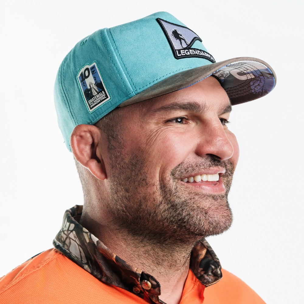 Boné Snapback Verde Água Aba Cinza