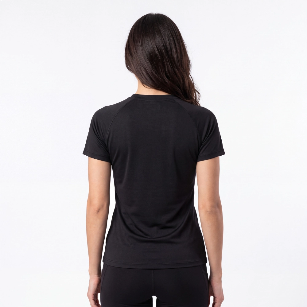 Camiseta Manga Curta UV 50+ Feminina - Preta Camiseta Manga Curta UV 50+ Feminina - Preta