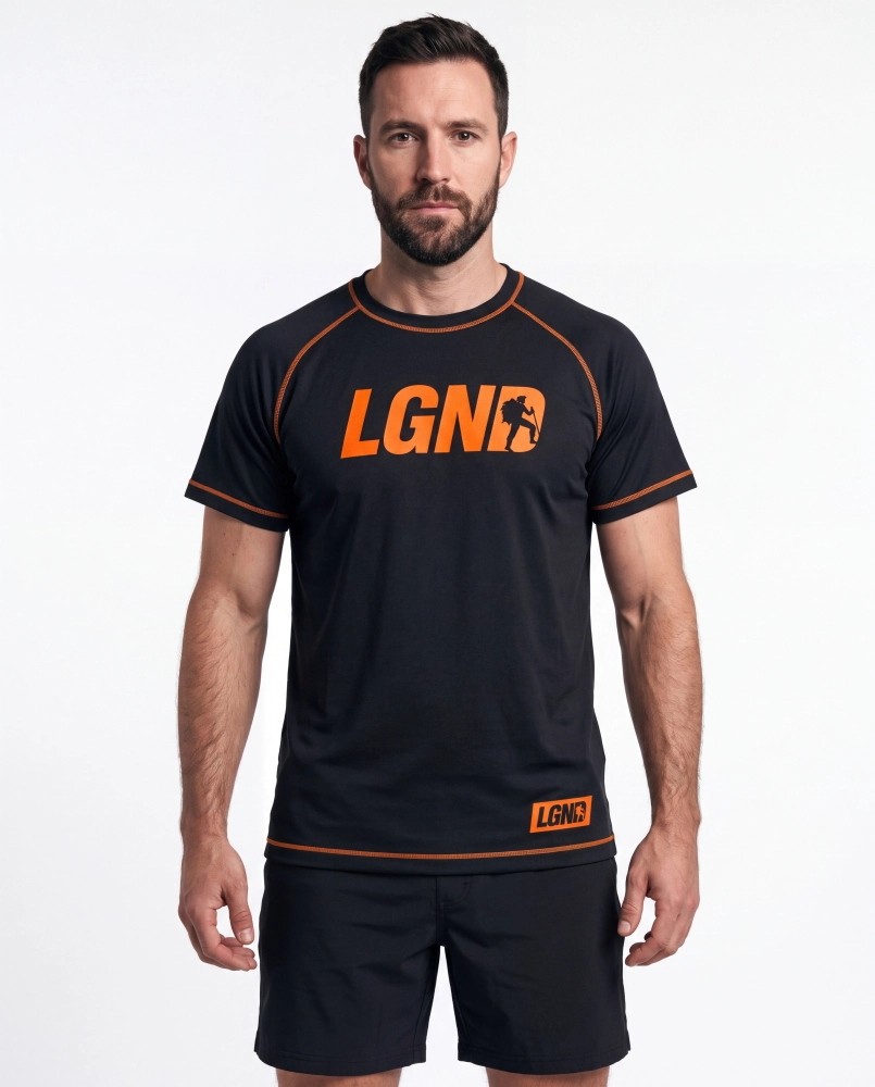 Camiseta Manga Curta UV 50+ - Preta