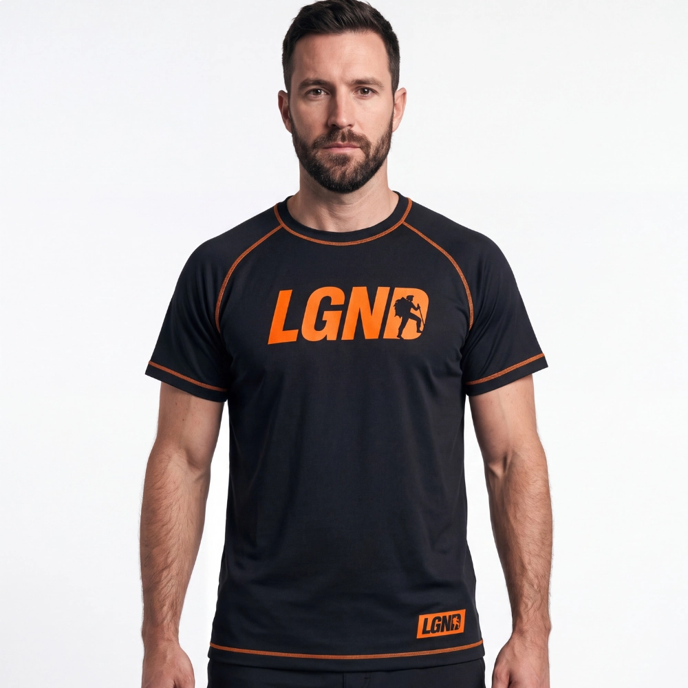 Camiseta Manga Curta UV 50+ - Preta