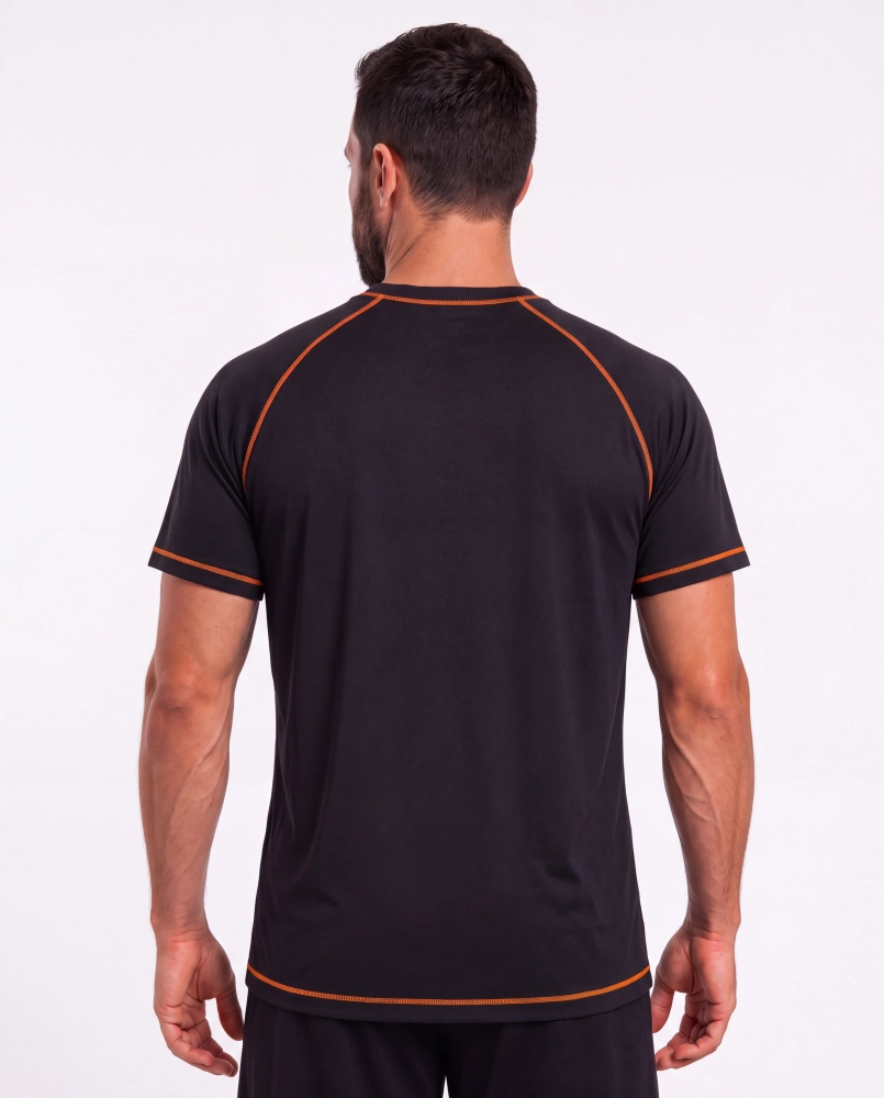 Camiseta Manga Curta UV 50+ - Preta