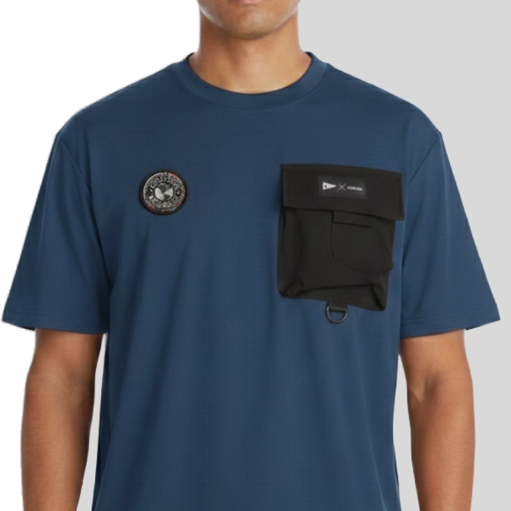 Camiseta Masculina Com Bolso Legendarios 