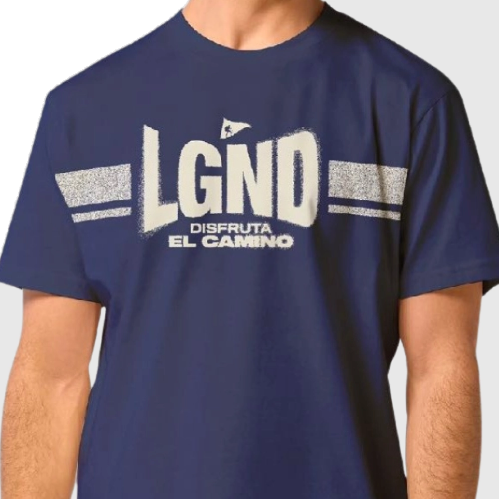 Camiseta Masculina Estampa Desfrute O Caminho Lgnd 