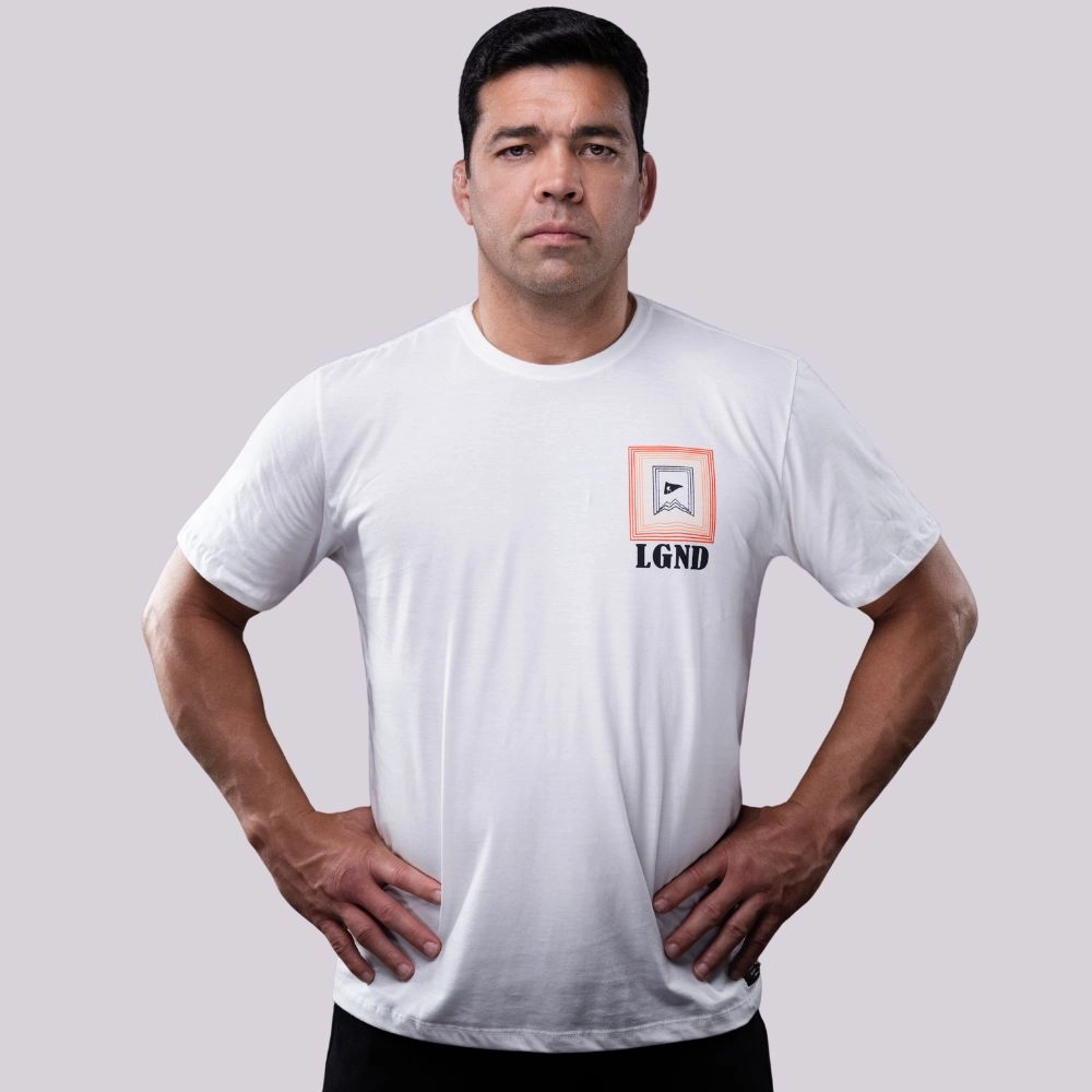 Camiseta Masculina Estampa Logo Lgnd -Off White