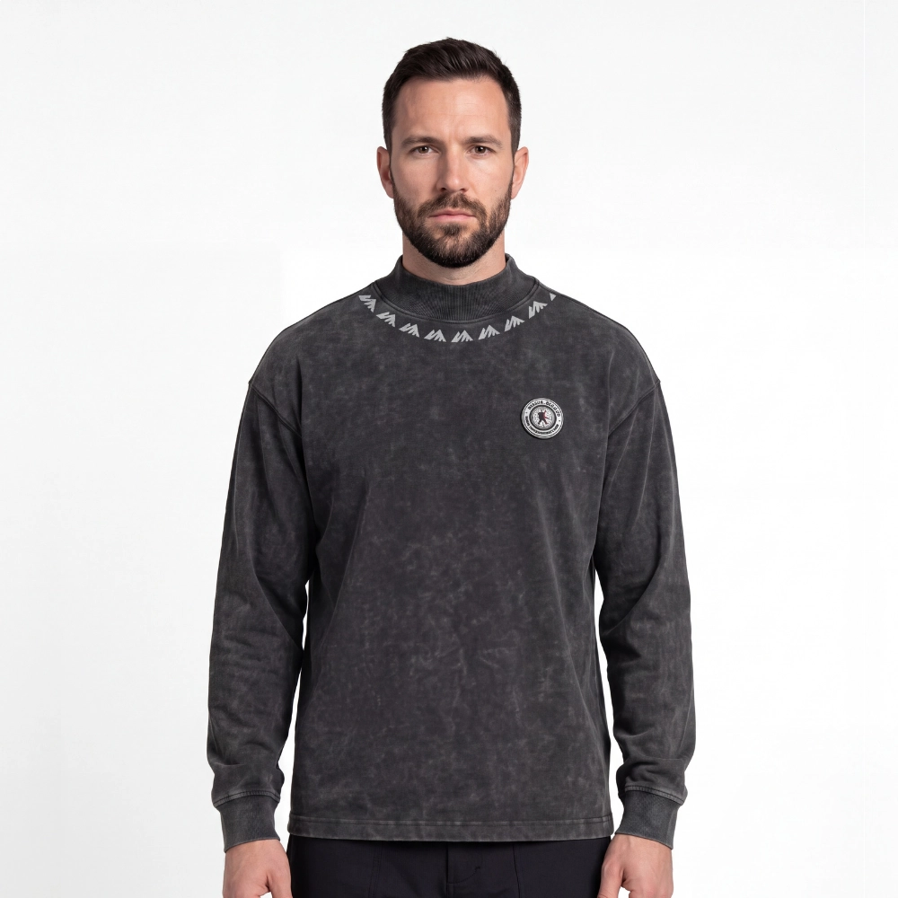 Camiseta Masculina Lavanderia Squad / Chumbo