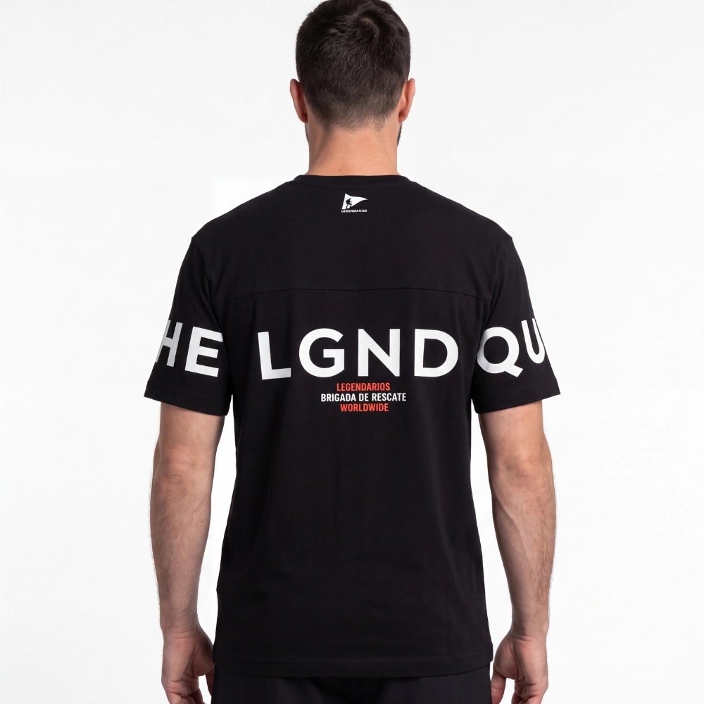 Camiseta Masculina Lgnd Squad / Preto