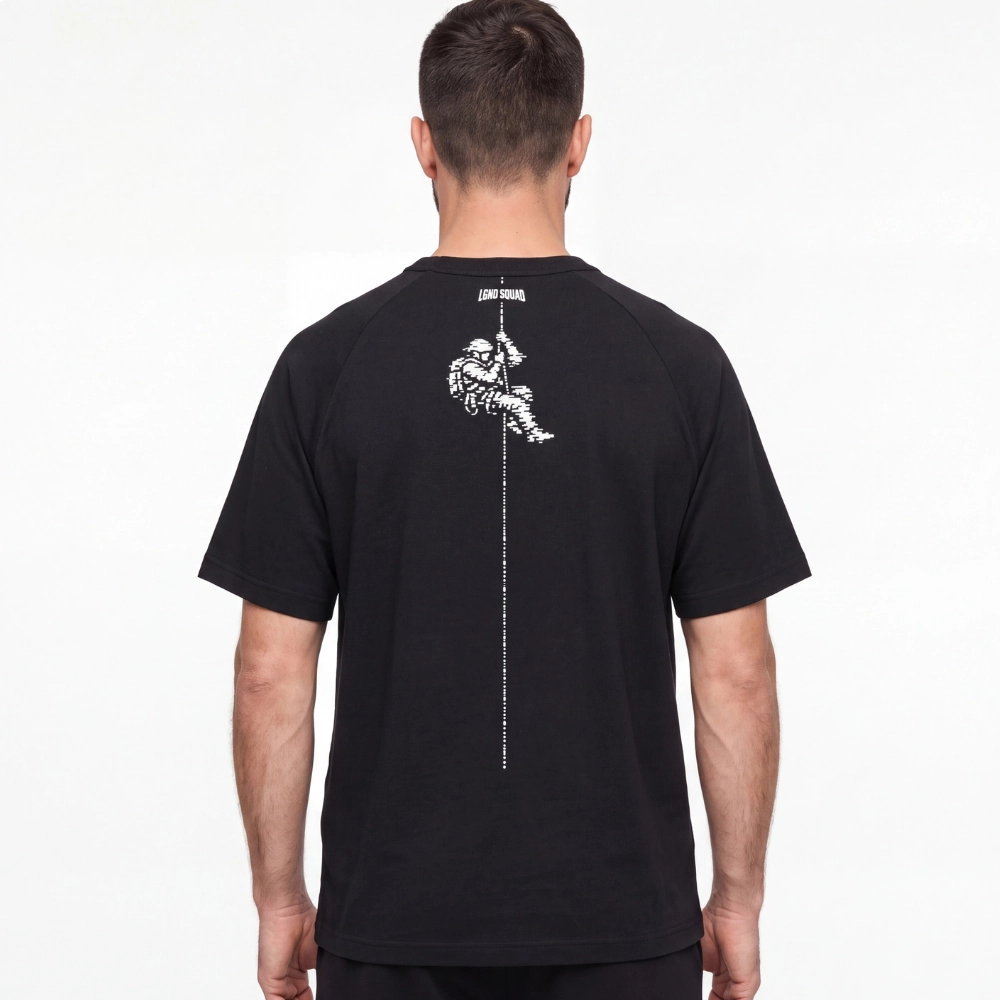 Camiseta Masculina Ls Squad / Preto