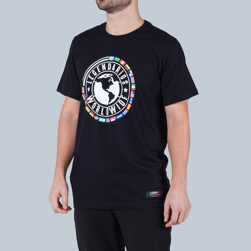 Camiseta Masculina Países
