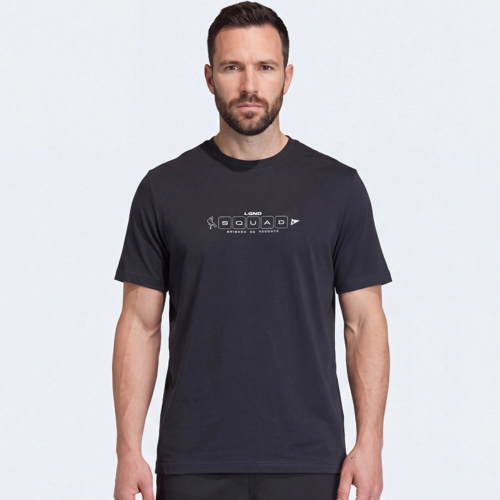 Camiseta Masculina Squad / Preto