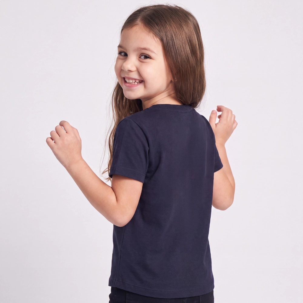 Camiseta Seguindo um Legendário(Pegadas)  - Preto