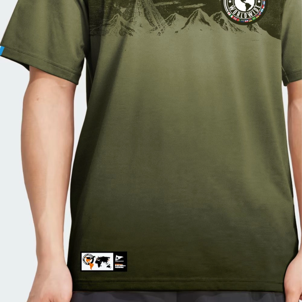 Camiseta Verde Paises