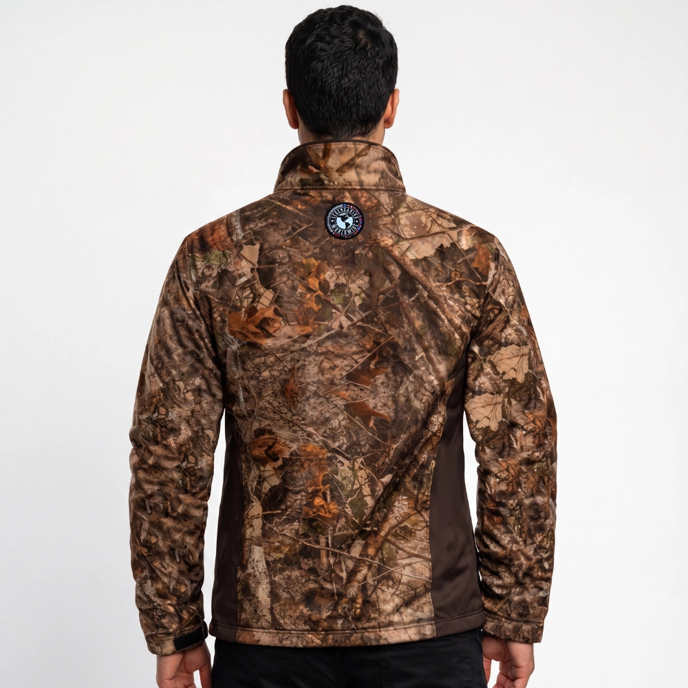 Jaqueta Corta Vento Estampa Camuflada Legendarios 