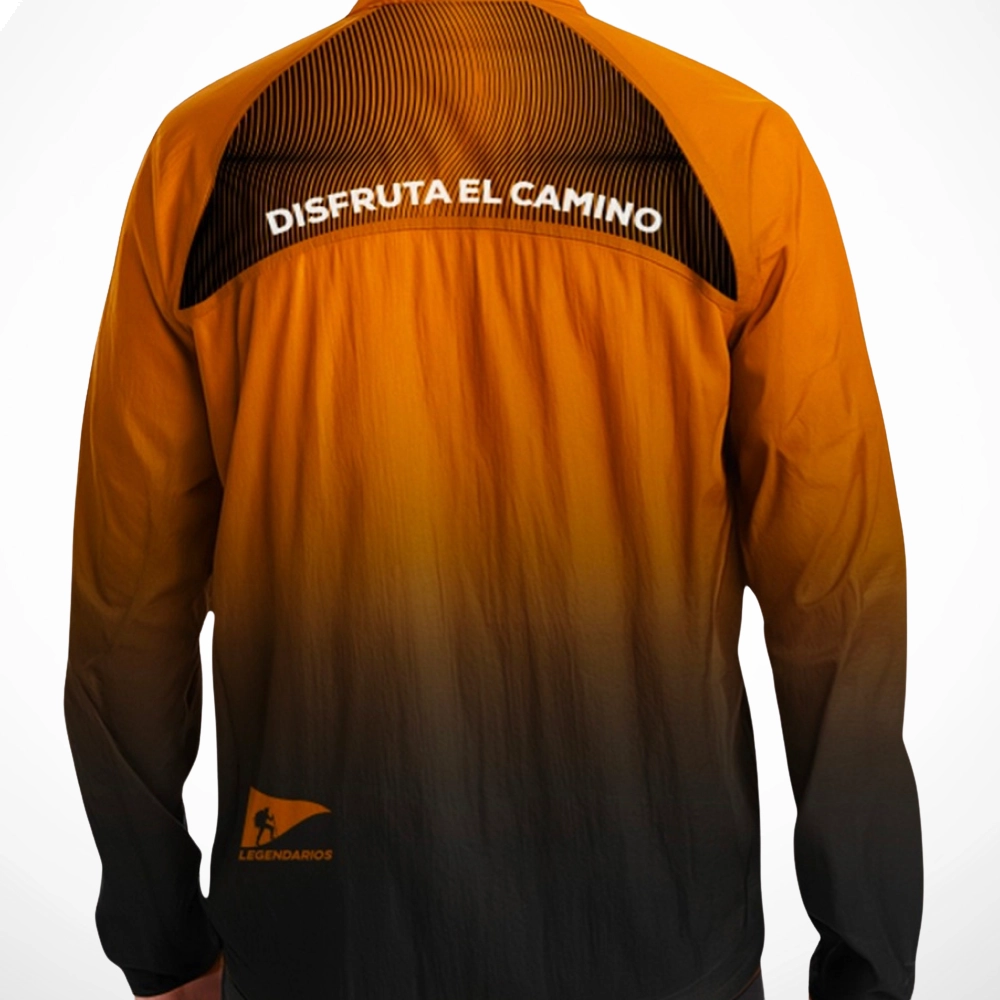 Jaqueta Corta Vento Sublimada Legendarios - Laranja