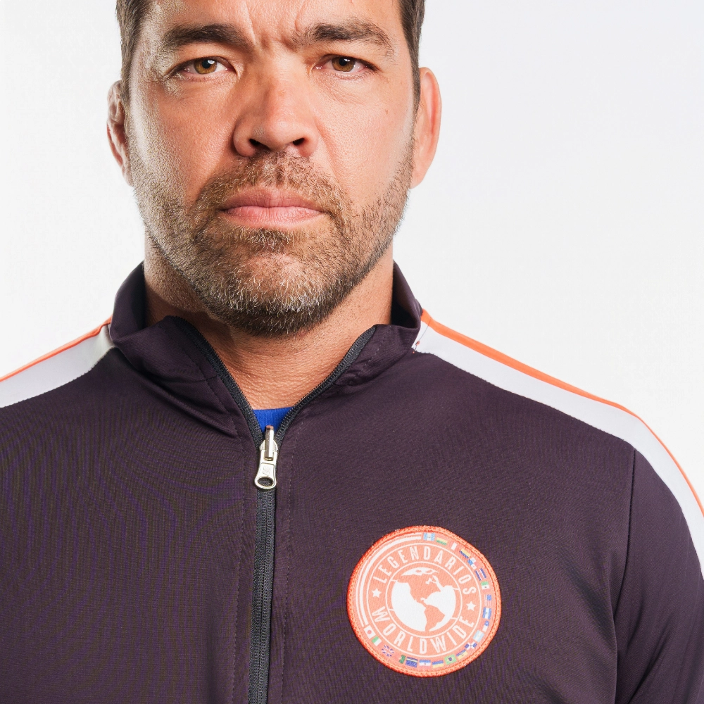 Jaqueta Listras Laranja