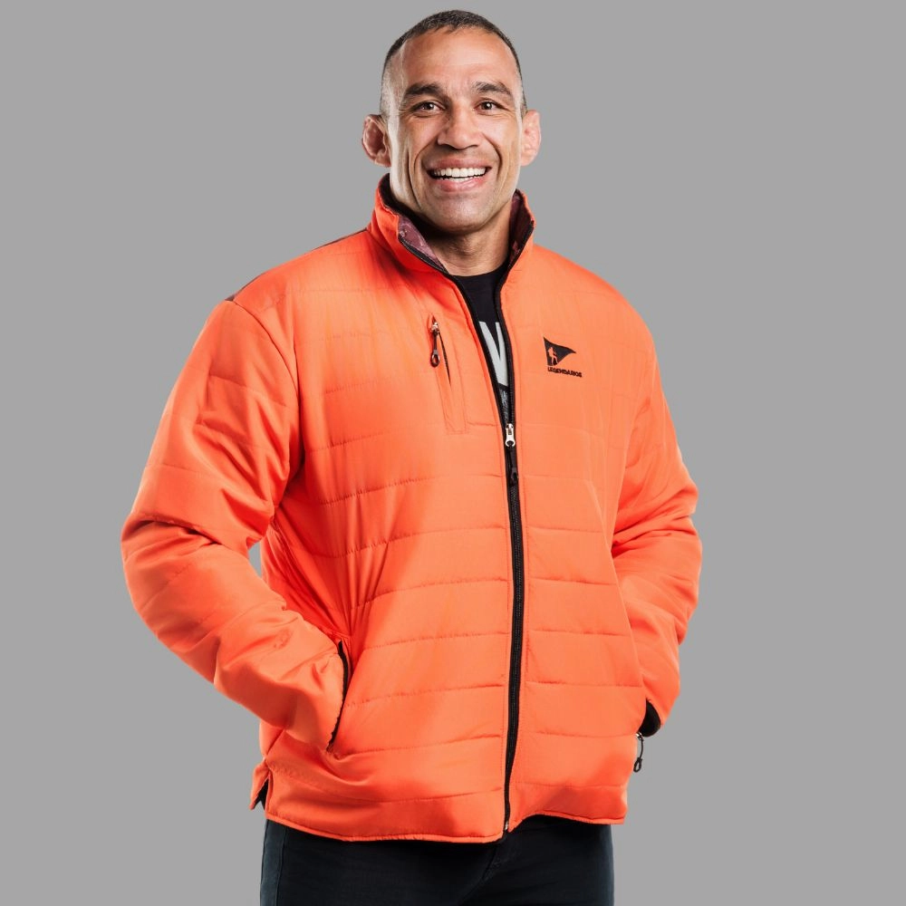 Jaqueta Puffer Laranja