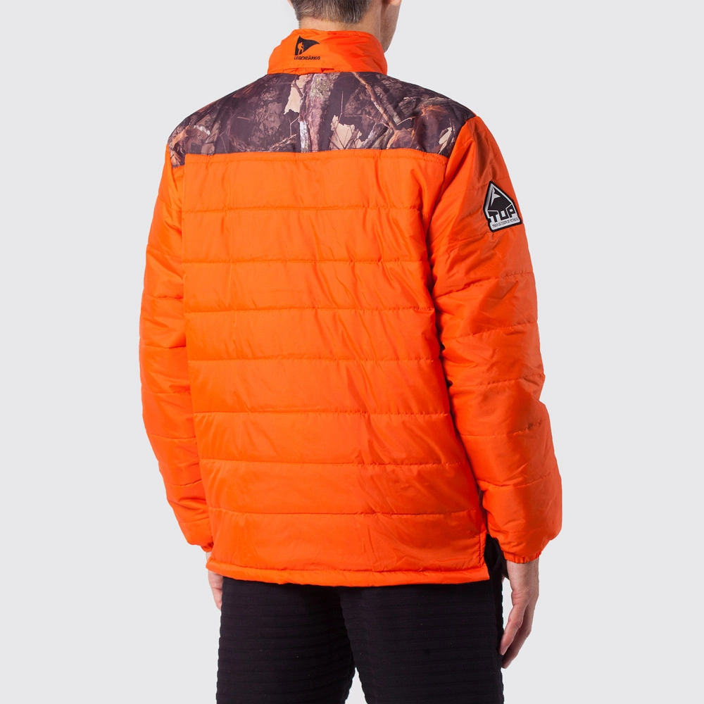 Jaqueta Puffer Laranja