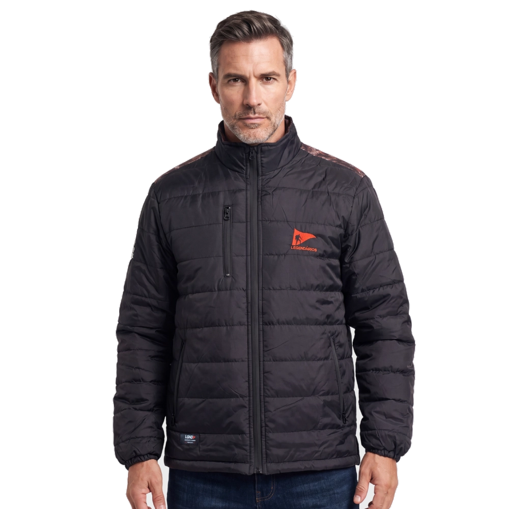 Jaqueta Puffer Preta