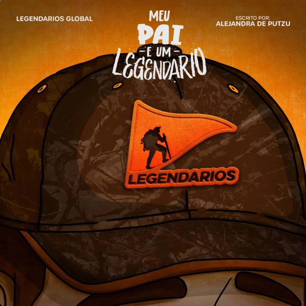 LIVRO INFANTIL DE COLORIR "MEU PAI É UM LEGENDÁRIO"