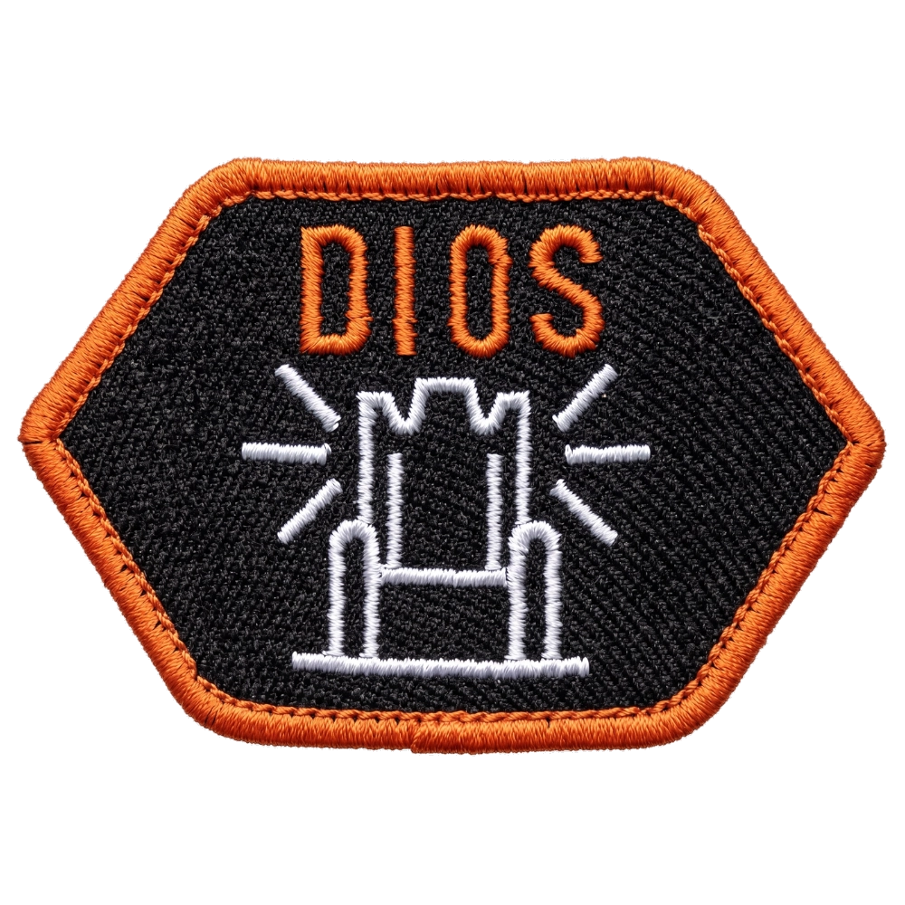 Patch Deus - Preto
