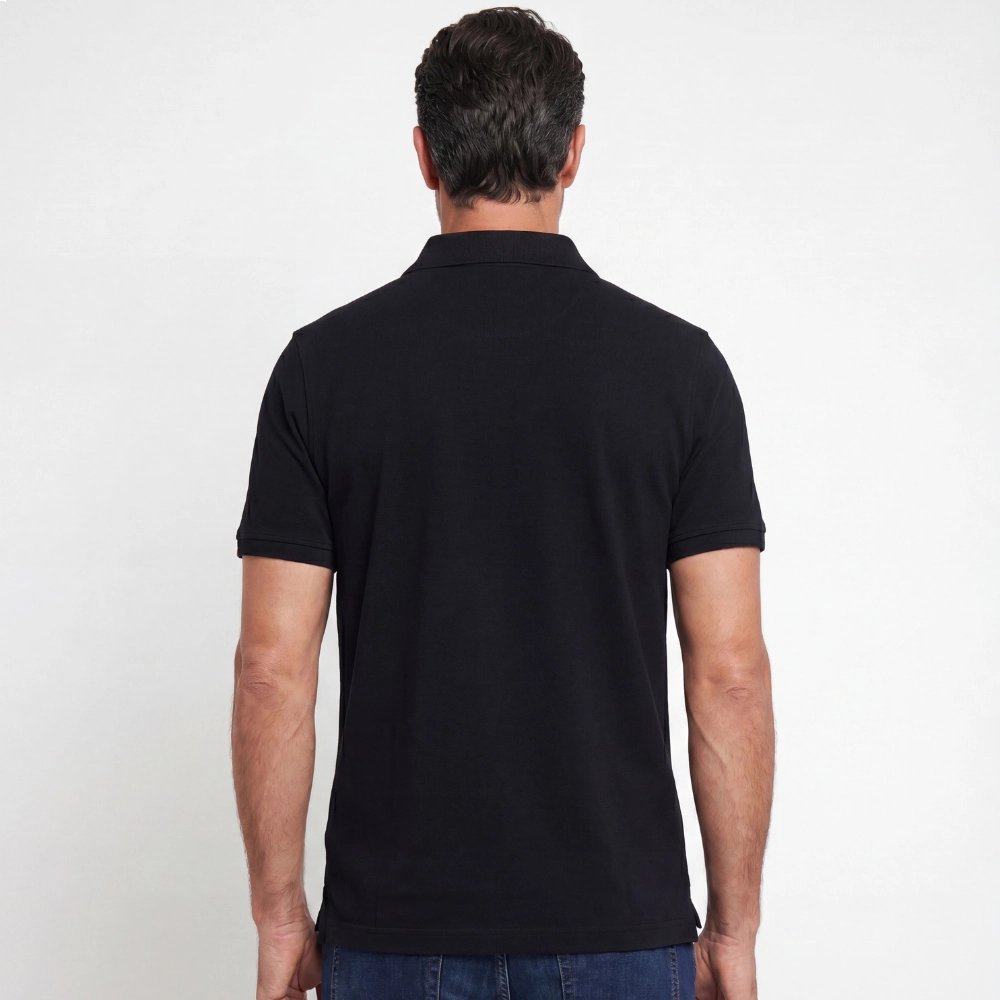 Polo Masculina Legendarios Duas Cores - Preta